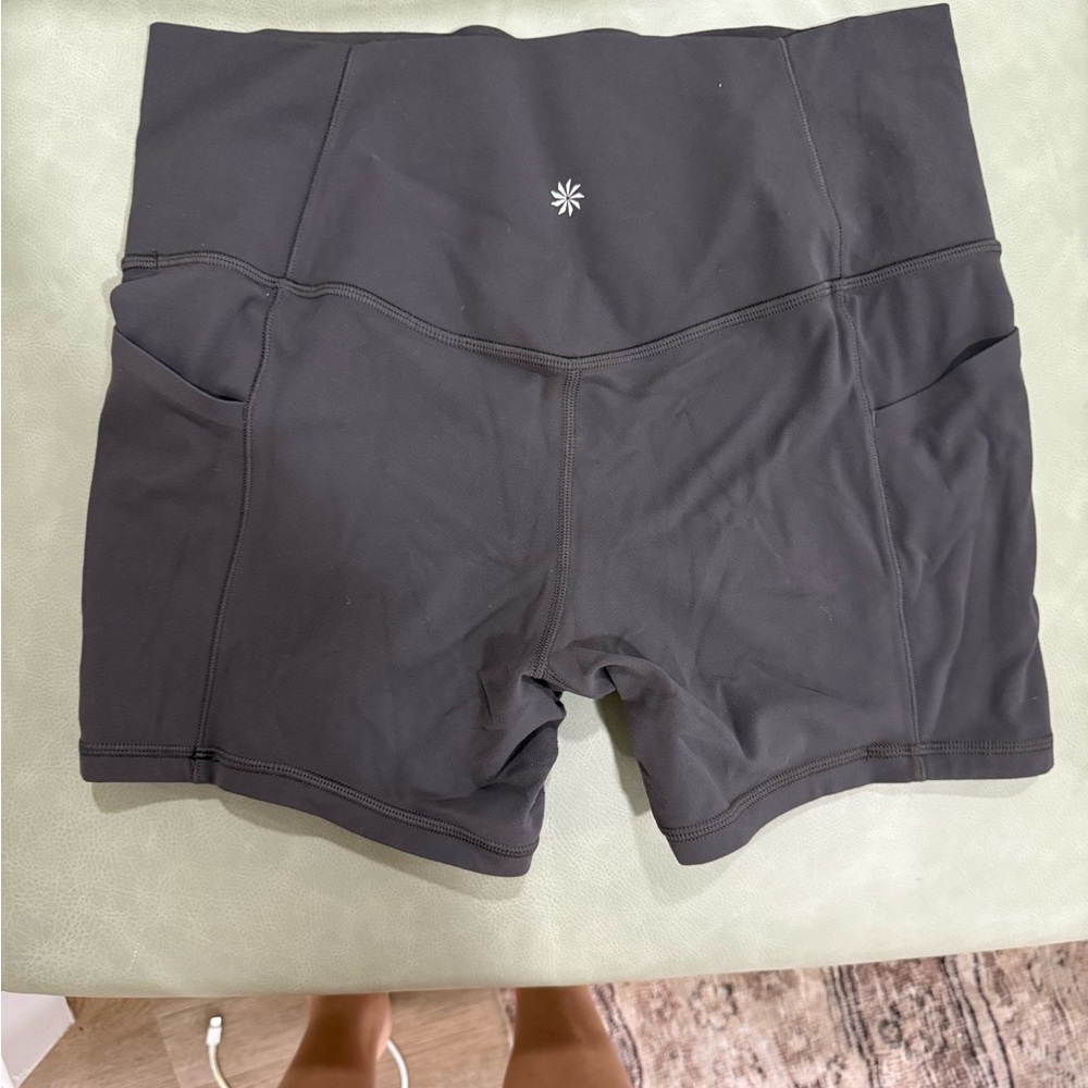 Athleta Women's Charcoal Bike Shorts